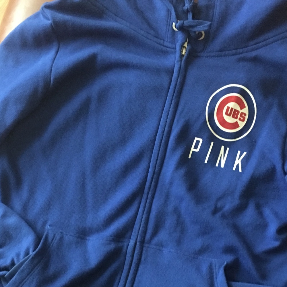 “Pink” sequins Cubs Jacket